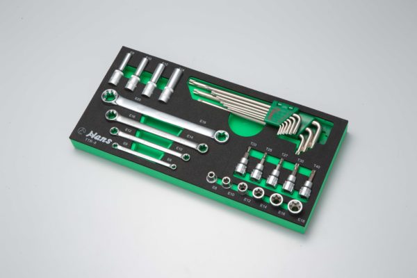TTR-8/ E-Star Socket and Gear Ring Wrench Set in 28 PCs-Exclusive Edition