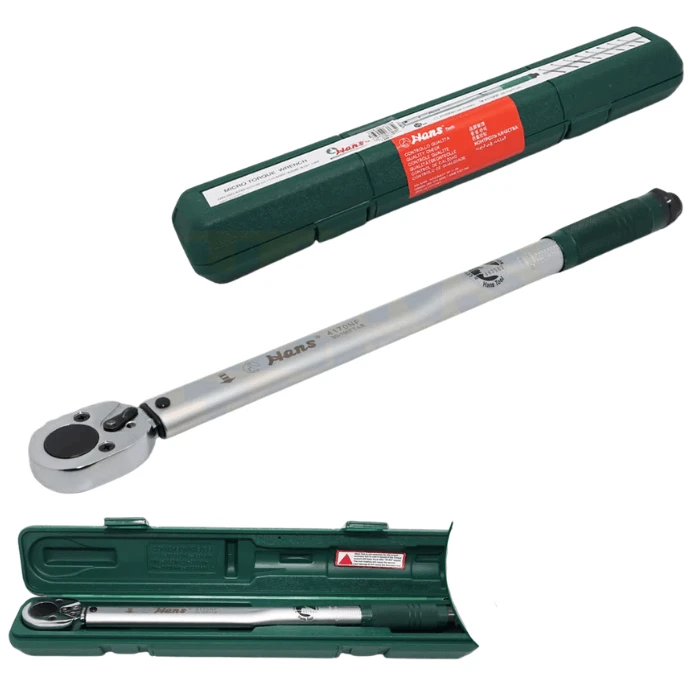 Click Type torque wrench in packing