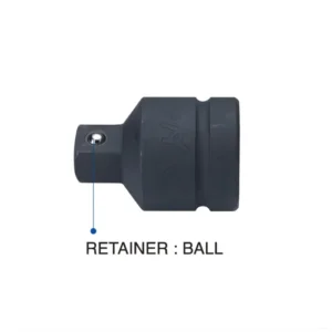 Impact Socket Adaptor with Ball Retainer