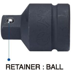 retainer ball adaptor for impact socket