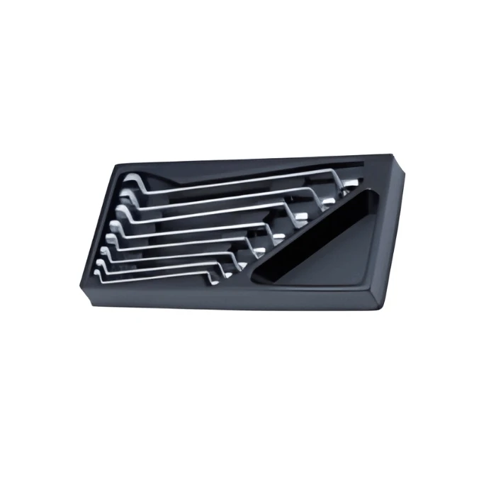 TT-6 (1) TT-6 75° Double Ring Wrench Set | 8 Pcs