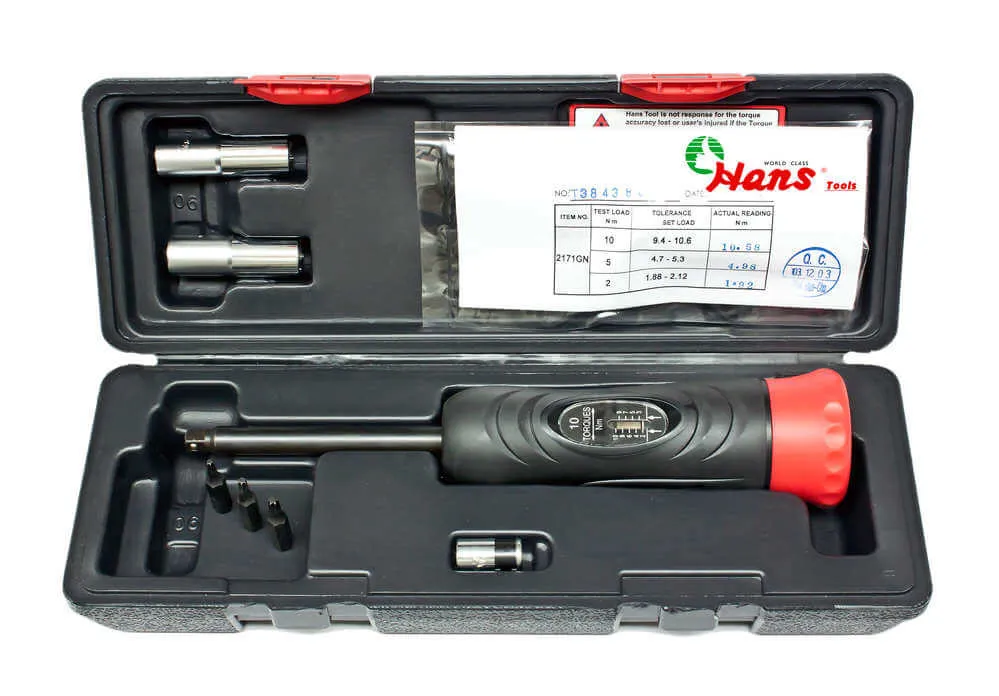 06178 Torque Screwdriver Set – 7-Piece Adjustable Driver Kit for TPMS Service 1 06178 torque screwdriver set – TPMS installation kit
