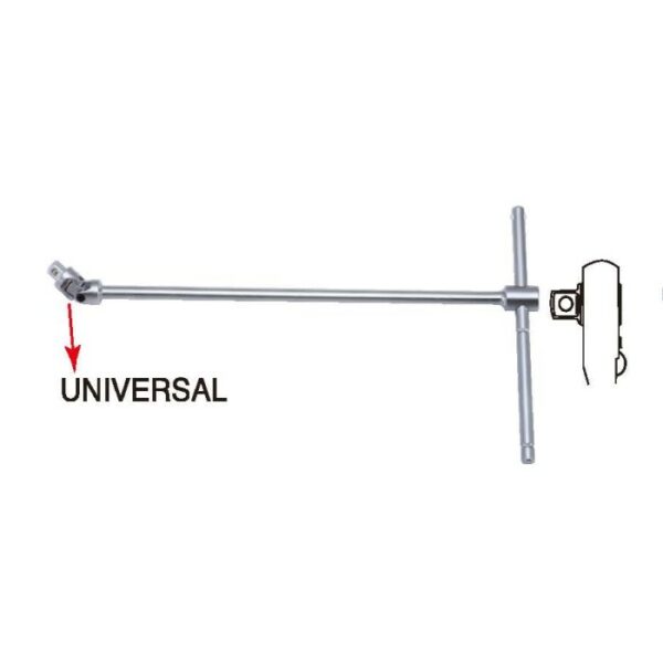 10386 Multi-Extension T-Handle- 1/2" Drive
