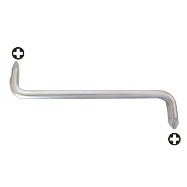 1720-Offset Screwdriver- Crank Shape- Phillips