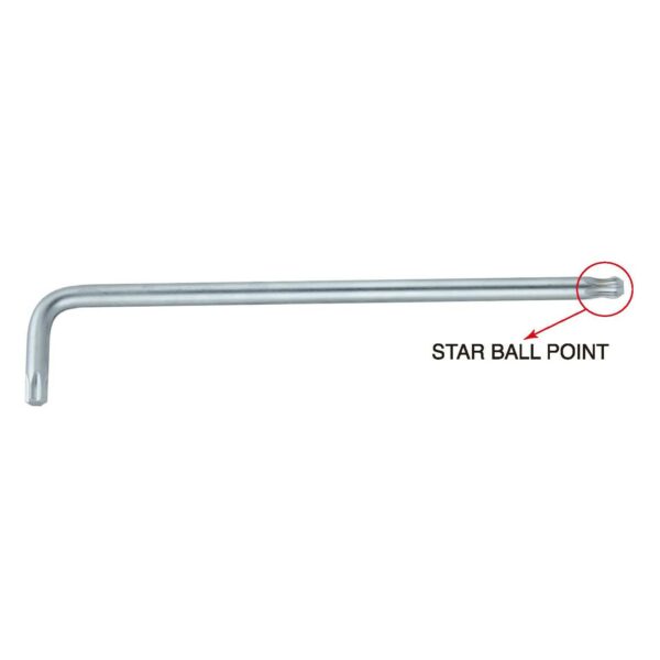 1742BT-Hex Key Wrench-Star & Star Ball Point