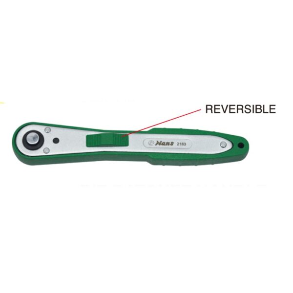 2183-Mini Quick Release Ratchet Handle- 1/4" Drive