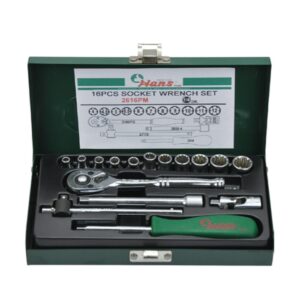 2616PM- Socket Wrench Set- 1/4" Drive- 16PCs