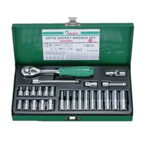 2626MG/AG- Socket Wrench Set- 1/4" Drive- 26PCS