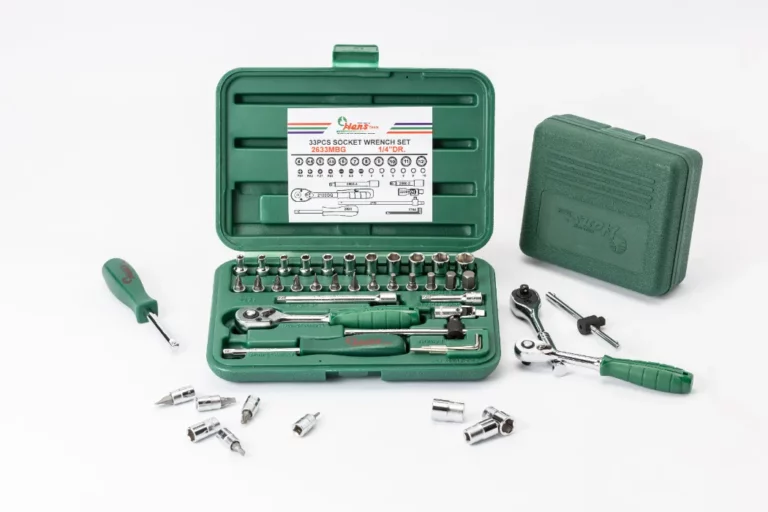 2633MBG/ABG- Socket Wrench Set- ¼" Drive- 33PCs 13 2633MBG