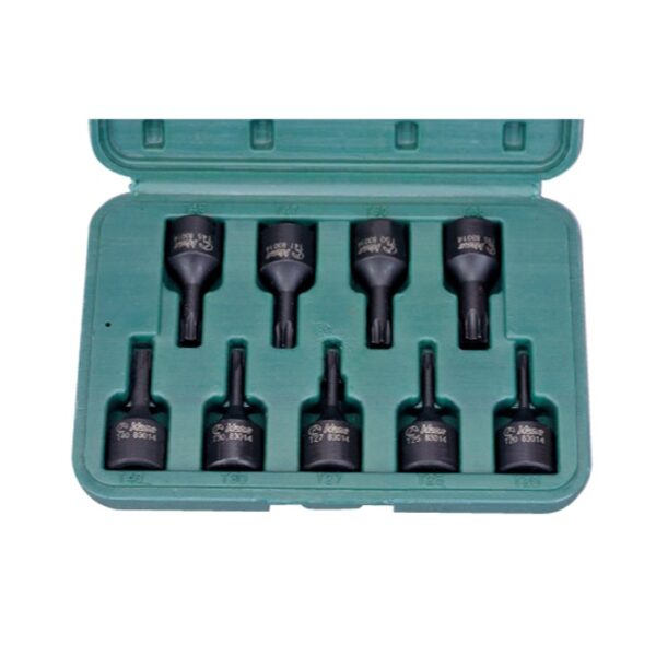 36014-9- Bit Socket Set - 3/8" Drive- 9 Pcs