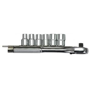 46134-Socket Wrench Set- 1/2" Drive- 7 Pcs