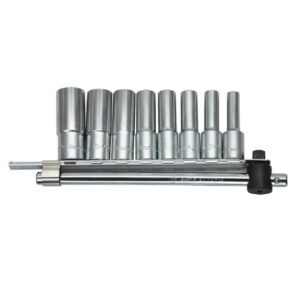 46149D- Deep Socket Set- 1/2" Drive- 9 Pcs