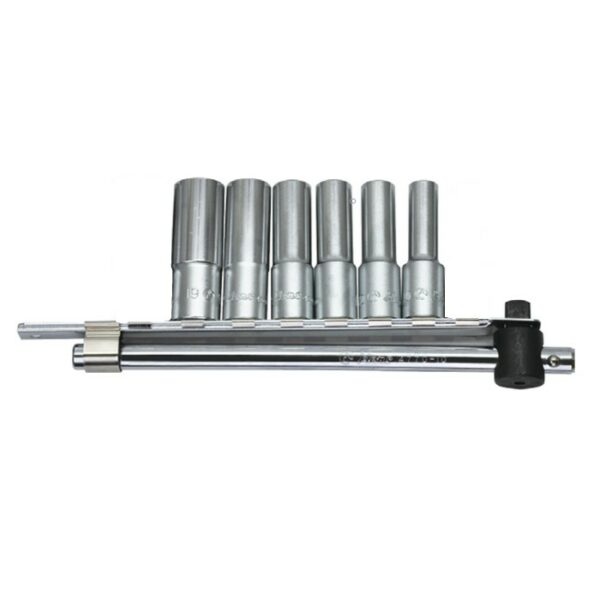 46144D- Deep Socket Set- 1/2" Drive- 7 Pcs