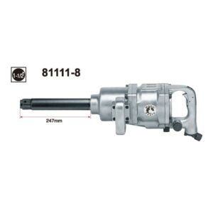1-½″ Drive Long Anvil Air Impact Wrench – 247 mm Shaft | 81111‑8