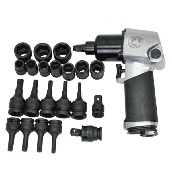 83616-22-Impact Socket Wrench Set- 22 PCs- 3/8"Drive