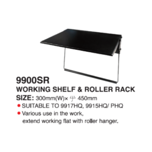 9900SR Working Shelf & Roller Rack – Side-Mounted Sliding Tray