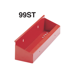 9900ST Side Tray – Red Steel Add-On for Tool Trolley Storage |