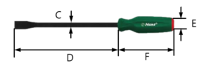 BT-9U-BT-24U Pry Bar