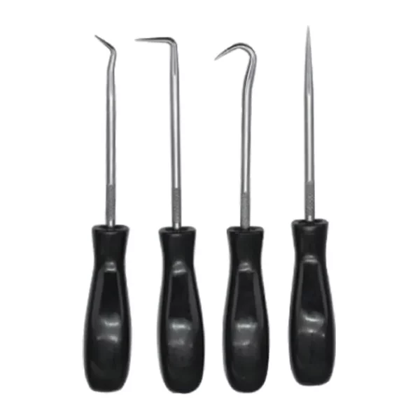 4 PCs Mini Pick & Hook Tool Set with Plastic Handle – BTM-4E