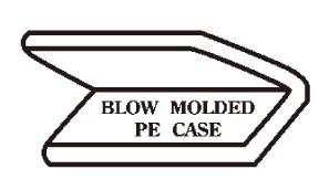 PLASTIC BLOW MOLDED CASSES