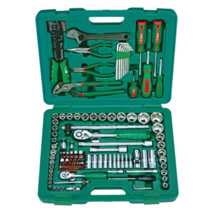 TK-158- Industrial Tool Kit 158 Pcs- 1/4", 1/2" Drive