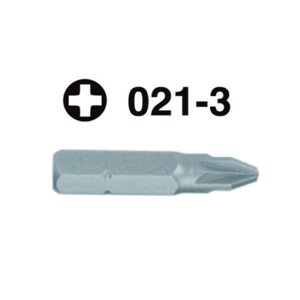 021-3-Hex Shank Screwdriver Bit