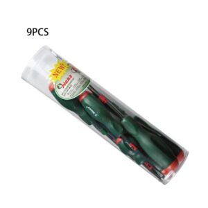 Screwdriver Set with SNCMVH Tip in PVC Tube (4~8 PCs Available) 37 Screwdriver Set in PVC Tube