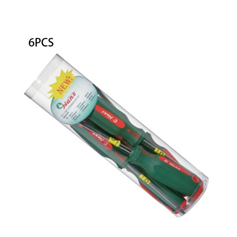 Screwdriver Set with SNCMVH Tip in PVC Tube (4~8 PCs Available) 18 Screwdriver Set in PVC Tube