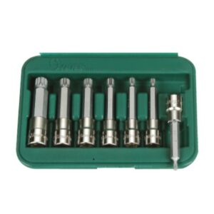 46028-47/479-XZN Bit Socket Set (12 Point)- 1/2" Drive- 7 Pcs