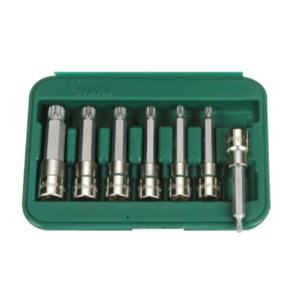 46028-47/479-XZN Bit Socket Set (12 Point)- 1/2" Drive- 7 Pcs
