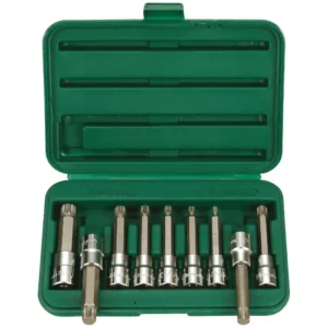 46028-49 XZN and Ribe Bit Socket Set | 9-Piece-½" Drive