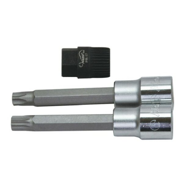 46084-2- Bit Socket Set- 1/2" Drive- 3 Pcs