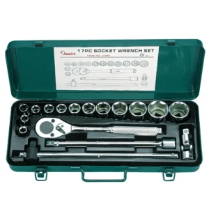 4618M/A-Socket Wrench Set-½" Drive- 17 PCs