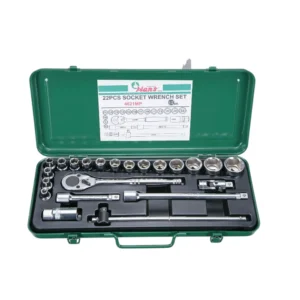 4621MP- Socket Wrench Set- ½" Drive- 22 PCs