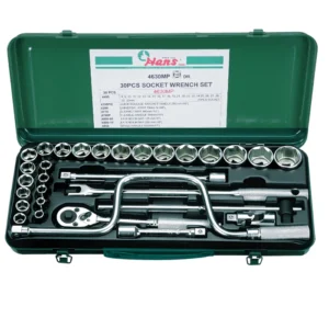 4630M- Socket Wrench Set-½" Drive- 30 PCs