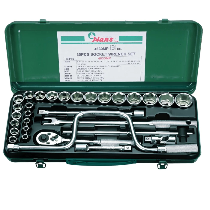 4830M (1) 4630M- Socket Wrench Set-½" Drive- 30 PCs