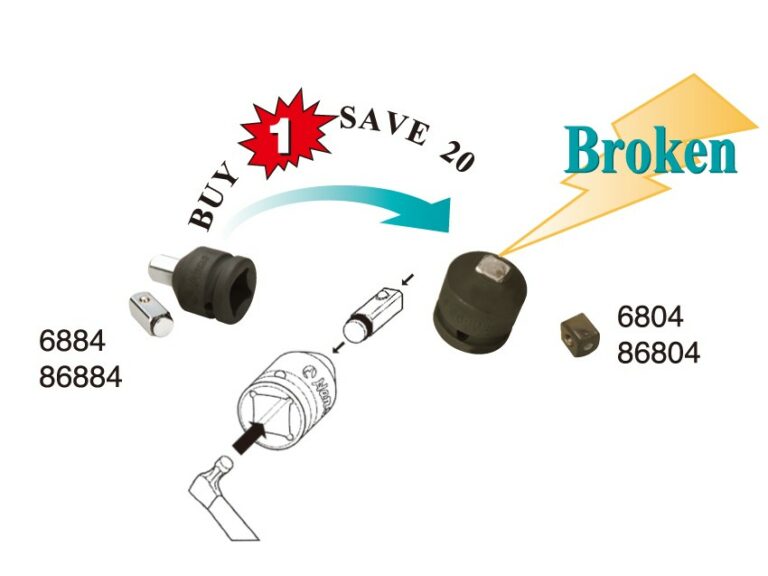 Interchangeable Socket Adaptor-6884 1 6884