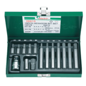 06615- Screwdriver Bit Set- 15 Pcs