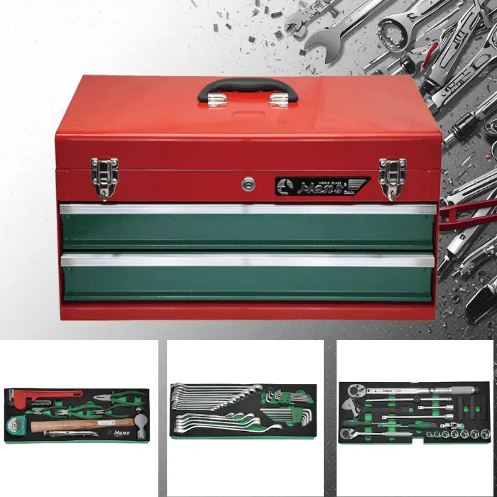 9903TC-61_2026 (1) 9903TC-61 PCs tool trolley set with Tool box