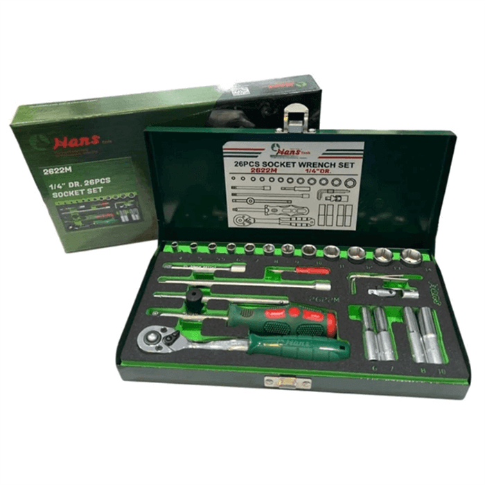2622M-1 2622m 26pcs socket wrench set