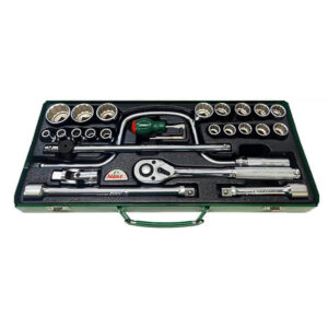 4624-12MTR+ 28 PCs Socket Wrench Set- 1/2" Drive