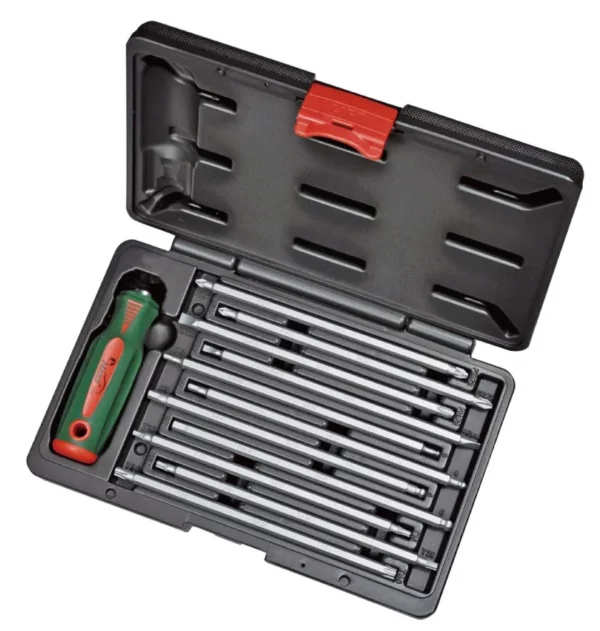 064EX‑12 Interchangeable Screwdriver and Bit Set (12 PCs):