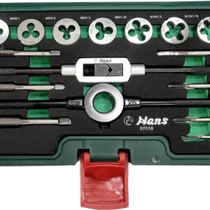 07016 Tap and Die Set 16 PCs