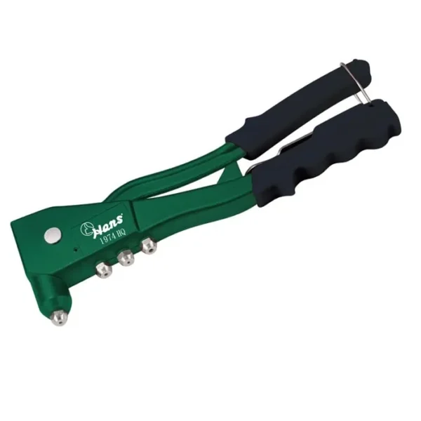 1974HQ Heavy Duty Riveter – 4 Nose Pieces, Stainless Rivets