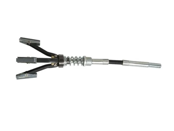 Heavy-duty brake cylinder hone with 3 abrasive stones for precise finishing. Adjustable from 19 to 64mm. Ideal for rebuilding wheel and master cylinders.