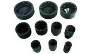 Inner Tooth Socket Set for Ball Bearing Nuts – 10 PCs, Heavy Duty 2 HBNN-10 Inner Tooth Socket Set for Ball Bearing Nuts