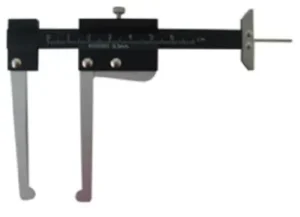 HKDG-60 Brake Disc and Tyre Depth Gauage 1 • Dual-function tool for brake disc thickness and tire tread depth • Measurement range: 0–60mm • Integrated depth gauge and ruler caliper • Clear scale with locking screw • Ideal for garages and safety inspections • Compact, lightweight design for on-the-go use