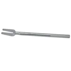 TRS-12/-16 Ball Joint Separator 1 • Designed for separating ball joints, tie rods, and suspension components • TRS-12: 15/16" (24mm) fork, 12" overall length • TRS-16: 21/32" (18mm) fork, 16" overall length • Drop-forged steel for strength and durability • Knurled handle for a secure grip • Ideal for automotive and light truck service