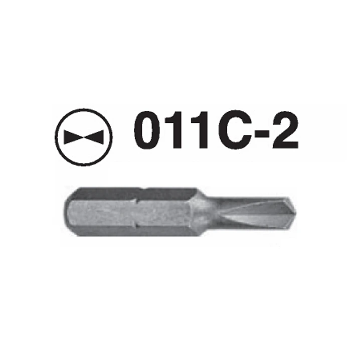 011C-2 011C-2 Butterfly Clutch Hex Shank Screwdriver Bit – ¼'' Drive