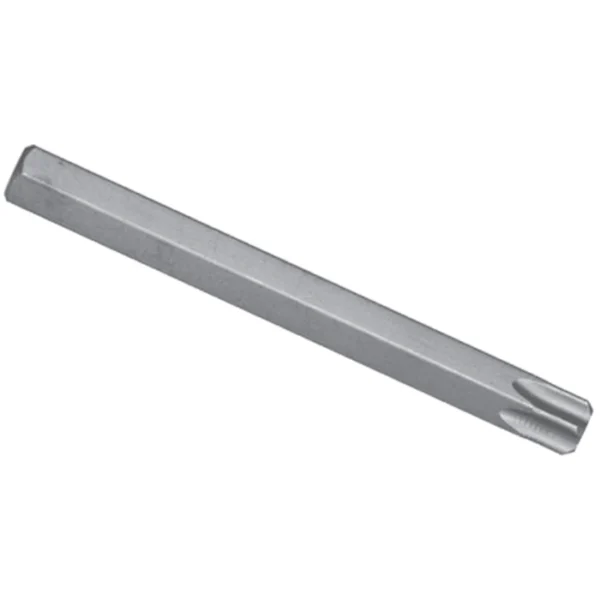 042-8 Hex Shank Screwdriver Bit series is engineered for professionals needing extended-reach performance. With a ⁵ᐟ₁₆" hex drive and 80mm length, these star tip (Torx) bits offer